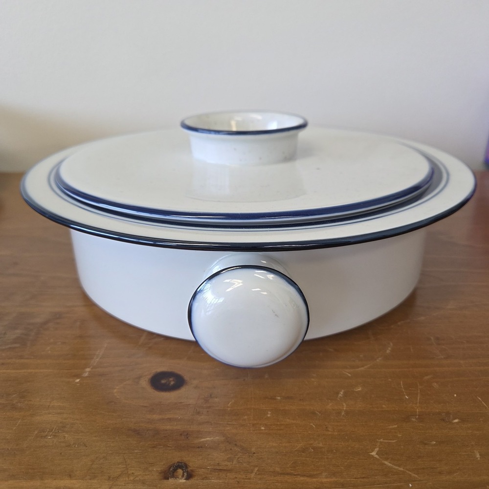 DANSK BLUE MIST 11 1/4" COVERED CASSEROLE